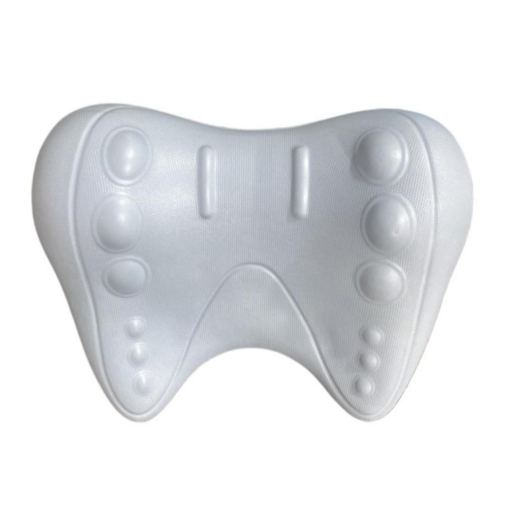 Soothing Massage Cervical Massage Pillow Neck Support Cervical Chiropractic Device Side Sleeper Style A Grey