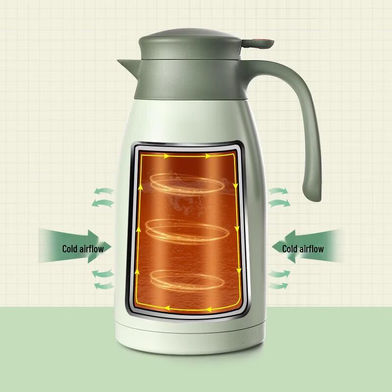 KOBACH Small Red Dot Insulated Thermos Pot
