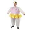 Inflatable Costume Funny Polyester with Blower Blow Up Ballet Suit for Party Cosplay Halloween Carnival
