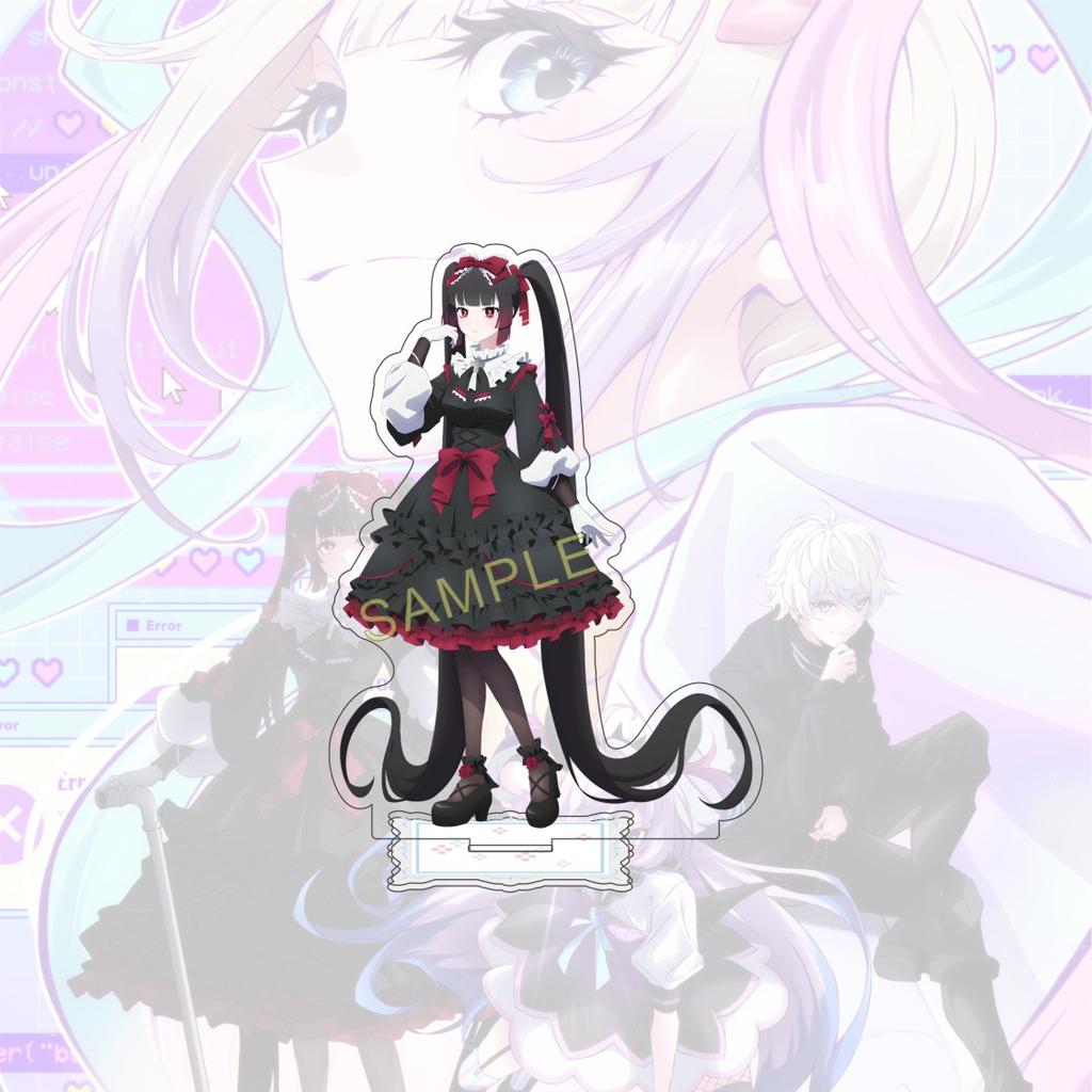 Anime NEEDY GIRL OVERDOSE 15 cm Acrylic Standing Figure Model Desktop Decoration Fan Collection Gift Keychain