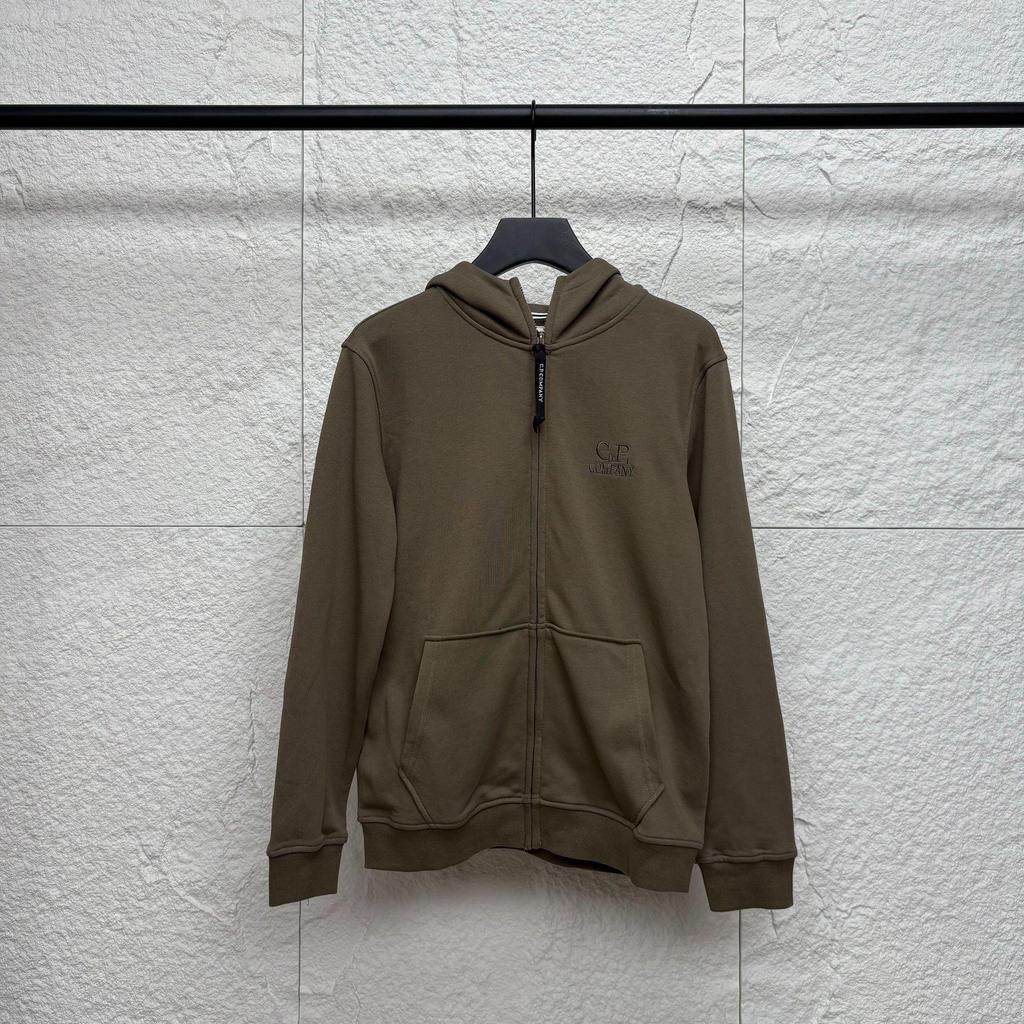 Unisex Hoodie i Enfärgad Design Inspirerad av Glasögon med Dragkedjefickor (Höst/Vinterstil)