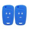 Cocolockey Silicone Rubber Car Key Cover Case For Chevrolet Cruze Aveo Malibu Cruze Spark Sail For Buick Keys Protection Holder