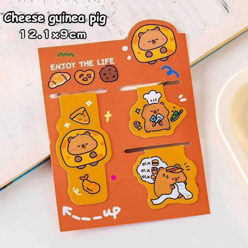 1 Stück Niedliches Tier Kombination Magnetlesezeichen Schüler Magnetlesezeichen Niedliche Schulbürobedarf Schreibwaren Kunstbedarf