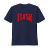 Unisexs Flash The Movie T Shirt With Simple Red Logo Print Perfect For Fans Vintage Washed Comfortable Slightly Versatile