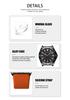 CURREN Sport Men Watch Top Brand Luxury Military Army Waterproof Male Clock Black Silicone Quartz Original Man Wristwatch 8449