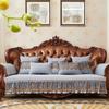 Embroidery Sofa Cover Non-slip Short Plush Couch Cover Slipcover Home Four Season Universal Modern Simple Sofa Protector Cushion