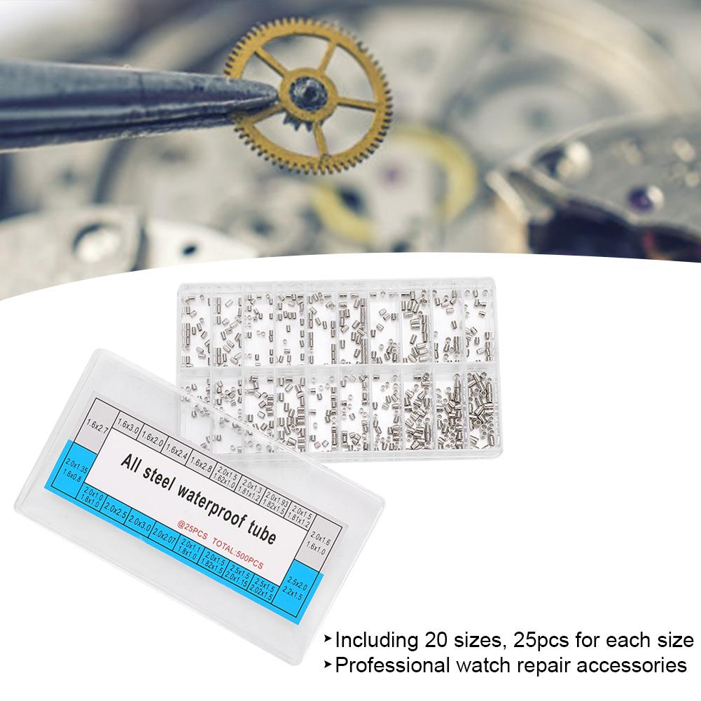 Watch Case Tubes Replacement Spare Parts Accessory Watch Repairing Tool Kit