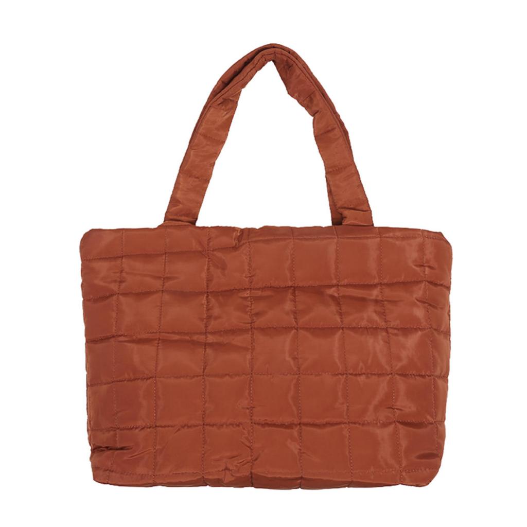 Large Capacity Winter Shoulder Bag Female Solid Color Handbags Casual Shopper Tote for Women Fashion Handle Bag