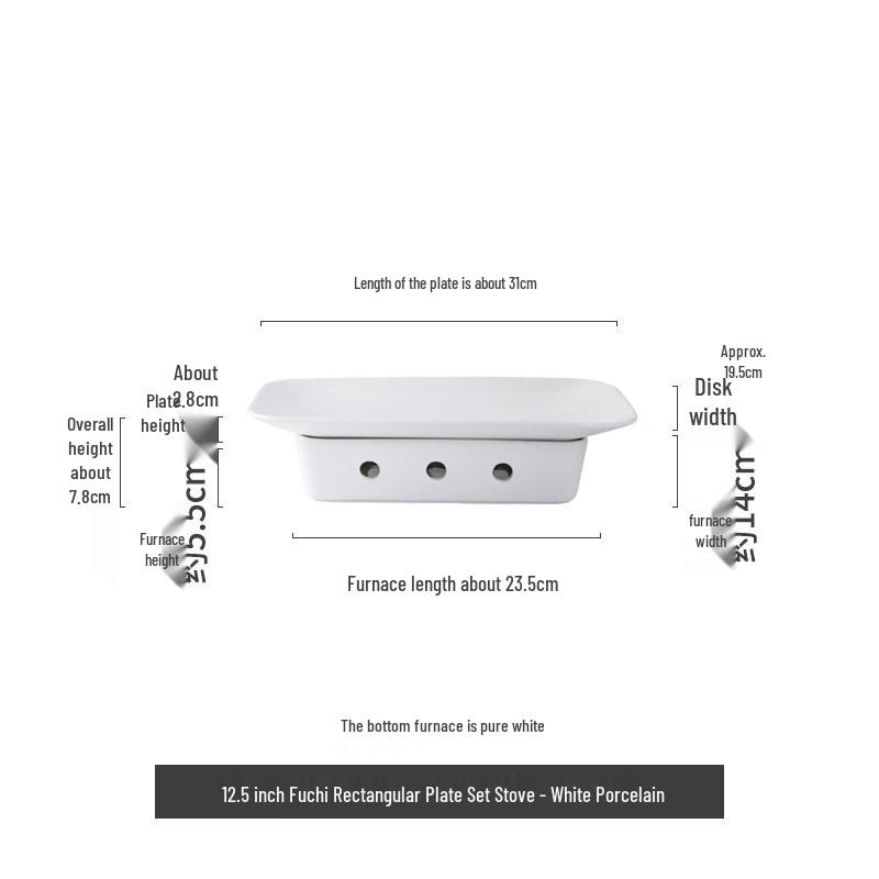 

Nordic Ceramic Candle Heated Serving Dish