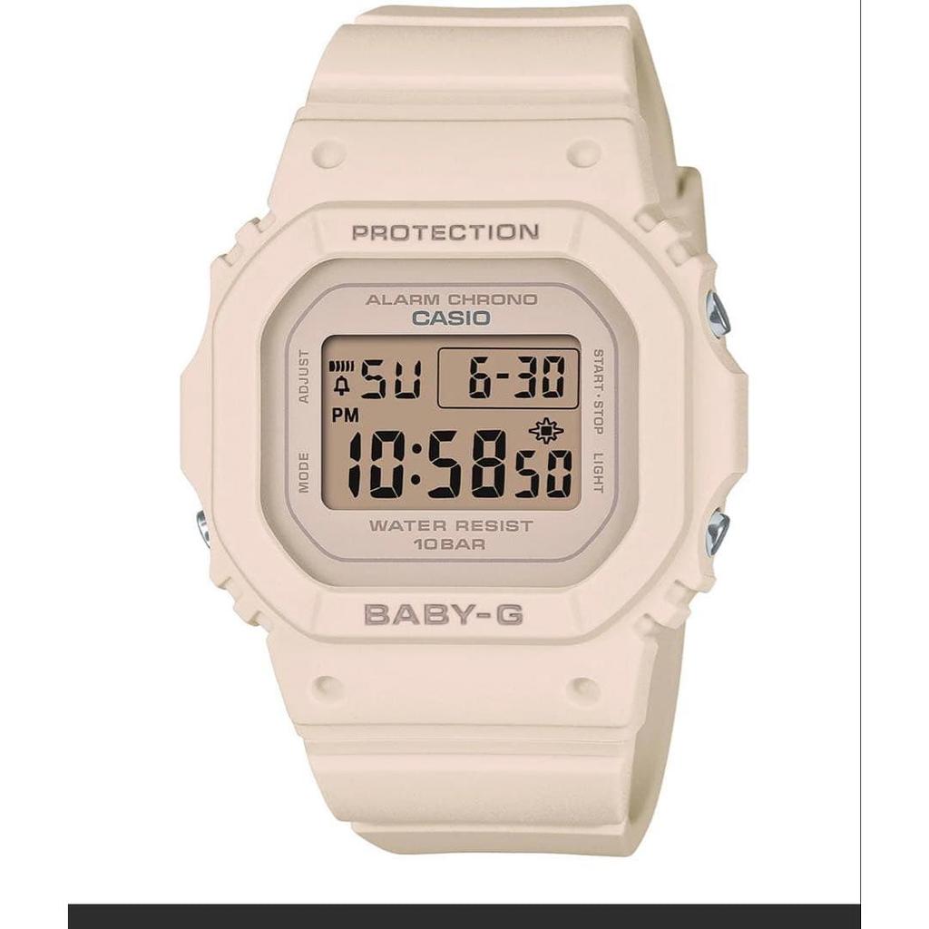 Used CASIO Watch BABY-G Domestic Genuine Product BGD-565U-4JF Pink Beige