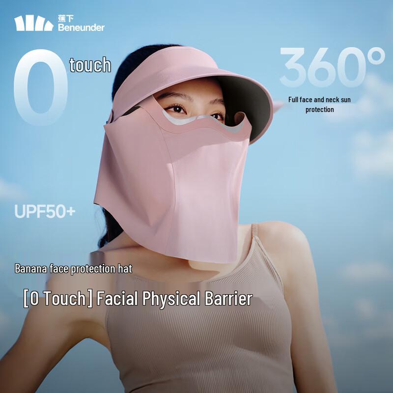 Beneunder AS721 Full Protection Sun Visor Hat with Face Mask