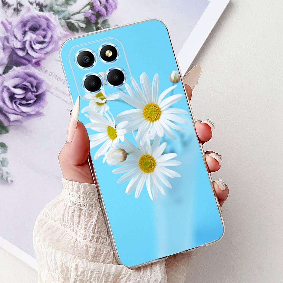 For Honor X6 Case Honor X8 5G VNE-N41 New Fashion Painted Cover Soft Slim Phone Case For Honor 70 Lite HonorX6 HonorX8 5G Fundas