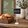 10PCS Portable Plant Label Easy To Clean Message Board Garden Label  Wedding Table Decoration