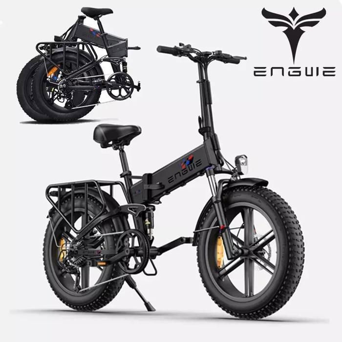 Vélo électrique pliable - ENGWE - ENGINE X - Batterie 48 V 13 Ah - Autonomie 120 km