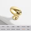 Aluminum Alloy Furniture Knobs Rustproof Waterproof Surface Classic Design for Cabinet Drawer Dresser Bathroom Kitchen Furniture
