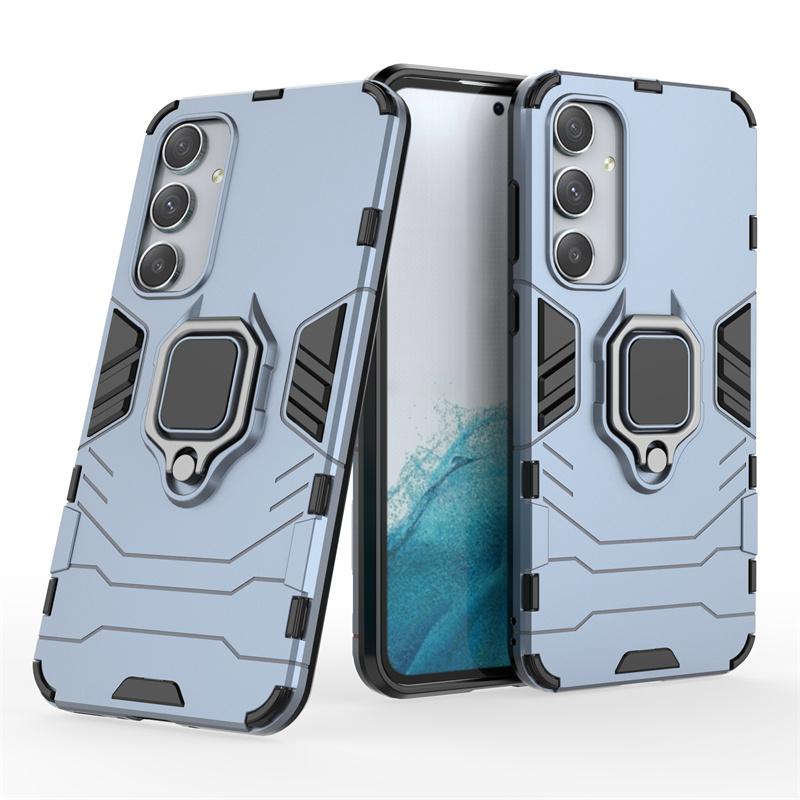 For Samsung A55 Case Cover Samsung Galaxy A55 Capas New PC Shockproof Ring Stand Magnetic Holder Case Samsung A55 A 55 5G Fundas