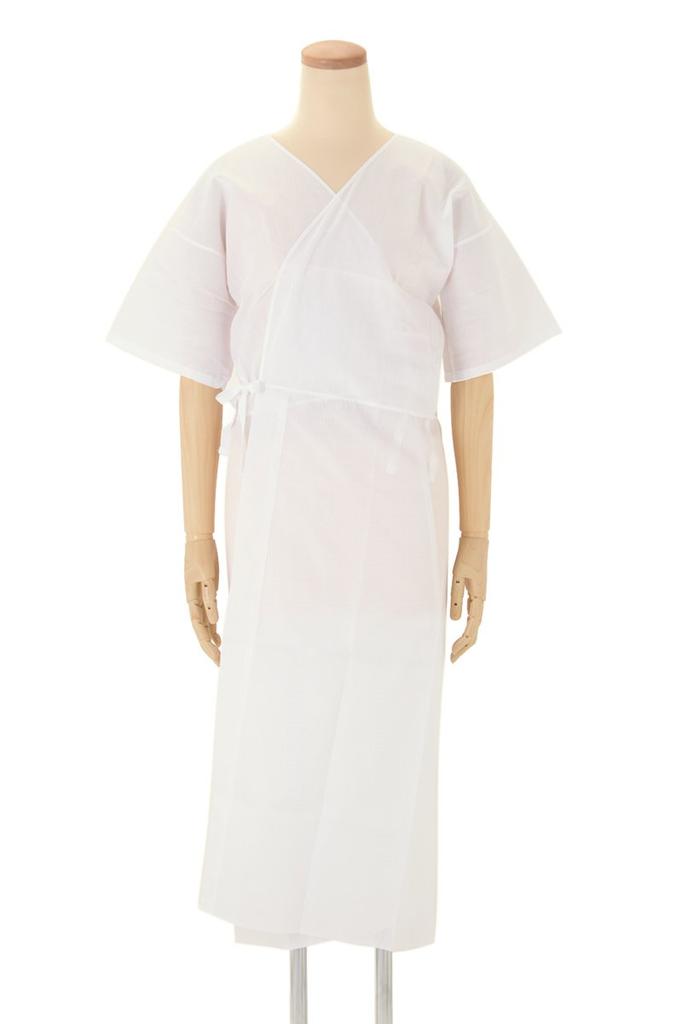 [SOUBIEN] Kimono Slip, White, Takashima Chijimi Fabric, Undergarment, Undershirt, Half-Undershirt, Petticoat, Kimono Slip, Japanese Clothing