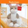 Eared Rabbit Long Plush Toys Cartoon Foldable Dolls Children Birthday Gifts