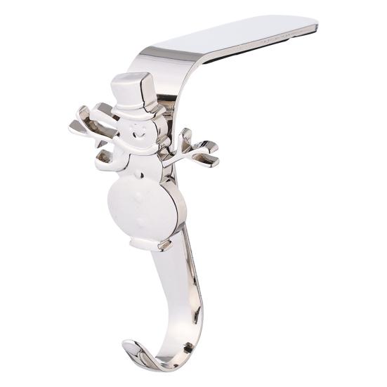 

Подставка для рождественского чулка Металлический держатель для чулка на камин Снежинка Олень Дерево Санта Подставка для камина для подвешивания украшений Гирлянды Венки A