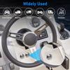 Linkstyle 10PCS 12mm Momentary Push Button Switch, Mini Round Pushbutton Switches with Pre-Wired, Waterproof, for Car Boat