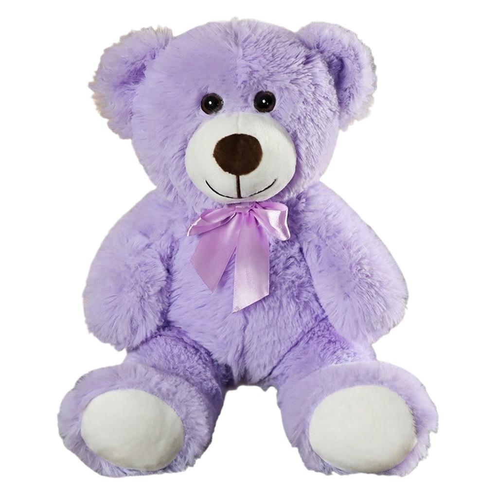 Bear Plush Toy With Bow, Teddy , Comforting And Sleep Inducing Doll.