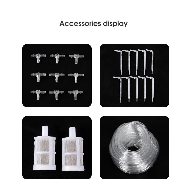 Controller Timer System Solar Energy Intelligent Automatic Watering Device Garden Drip Irrigation Device Double Pump