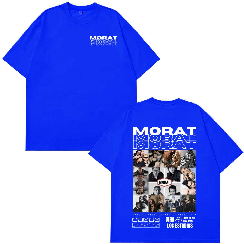 Morat Band Doublesided Prin Tshirts Men Women Fashion Hip Hop Tshirt Casual Cotton Oversized Short Sleeve T Shirts Streetwear