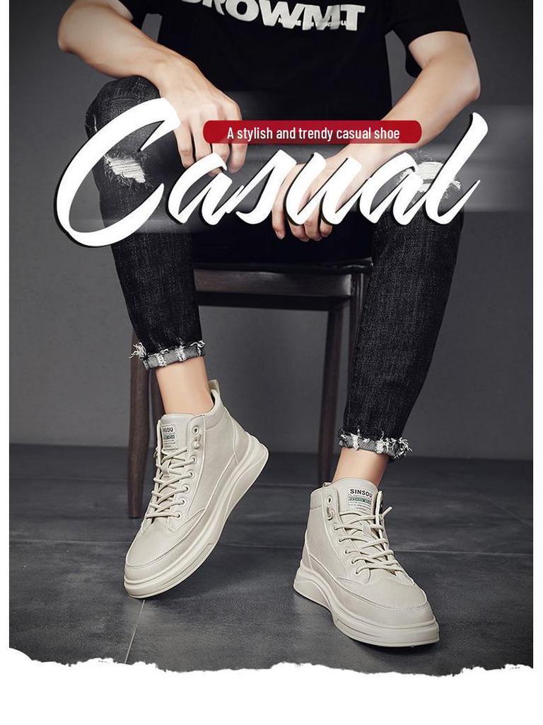 Men's Waterproof Non-Slip Leather Safety Shoes - Warm and All-Match for Spring and Autumn