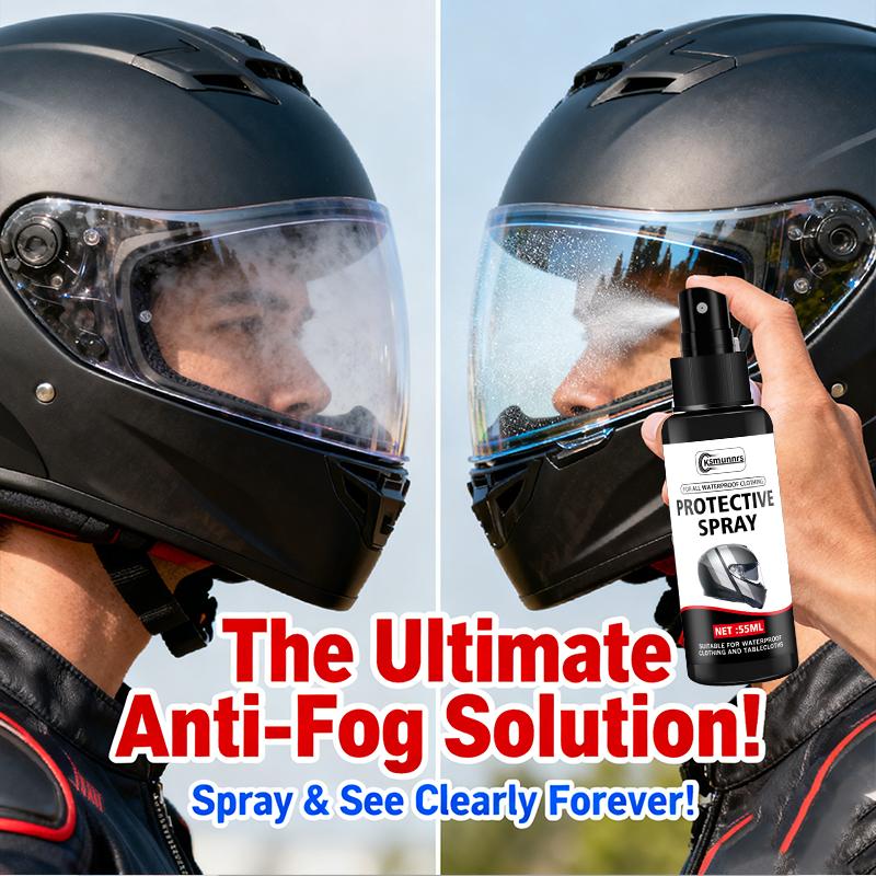 NEU!!! Motorradhelm & Auto-Regenabweisendes Spray - Anti-Beschlag, Anti-Regen-Beschichtungswachs für Schutzbrillen/, Flüssige Formel, Langanhaltend