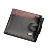 Casual Men's Wallet In the Factory, Short Leather Buckle, Dollar Bag, Horizontal Wallet Walle.
