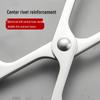 Zhishi Stainless Steel Scissor Food Tongs