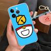 Anime Cute D-Doraemon-S Phone Case For Iphone 17 16 15 11 13 14 Pro Max 7 8 Plus X Xr Xs Max Se2020 12mini Transparent Cover