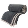 Thick Milk Velvet Double-sided Leisure Blanket Air Conditioning Blanket Towel for Summer Use