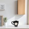 Ceramic Mug Rose Style Large Capacity Vintage Coffee Cup Elegant Flower Tea Mugs Flower Mug Coffee Mugs for Men