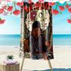 J. Dilla 2D Flat Print Beach Towel, Large Soft Quick Dry Towel for Beach Camping SwimmingDSTJ0925116