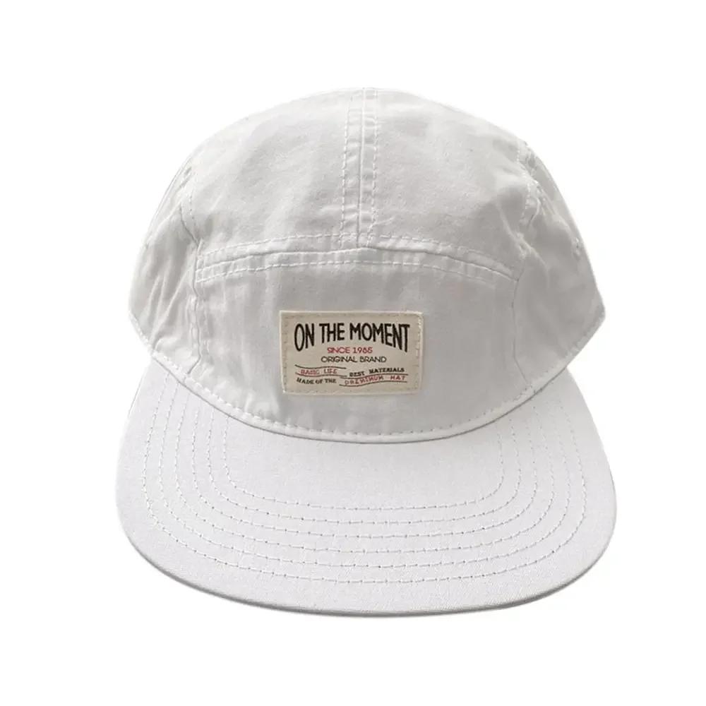 Retro Japanischer Stil Hip-Hop Hüte 5 Panel Dünne Flache Kappe Atmungsaktiv Schnelltrocknend Sonnenschutzhut Unisex