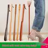 Solid Wood Long Handle Shoehorn