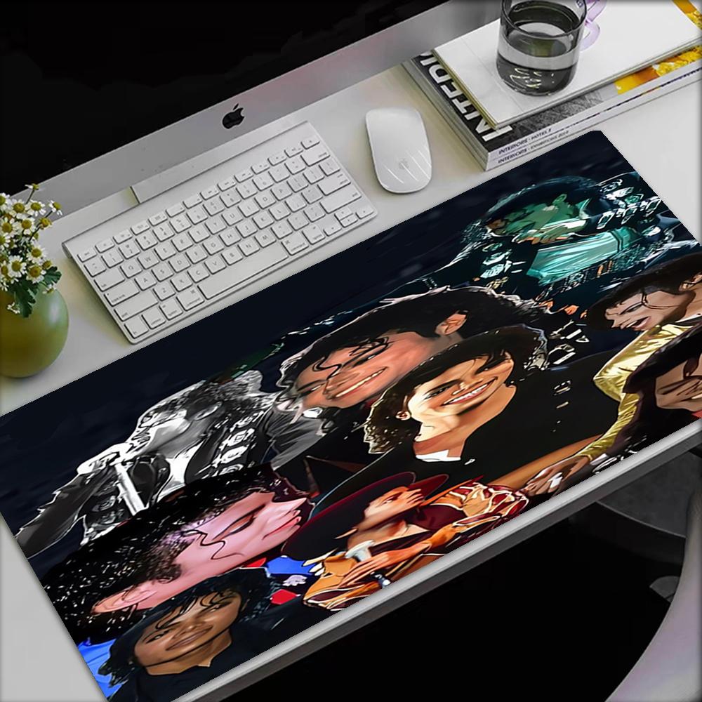 Michael Jackson Theme Mouse Pad, Non Slip Rubber Base, Multifunctional Office & Home Decor, Perfect for Workspace Personalization.