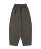 GAKKAI UNIONS One-Pleat Pigment Balloon Pants Brown