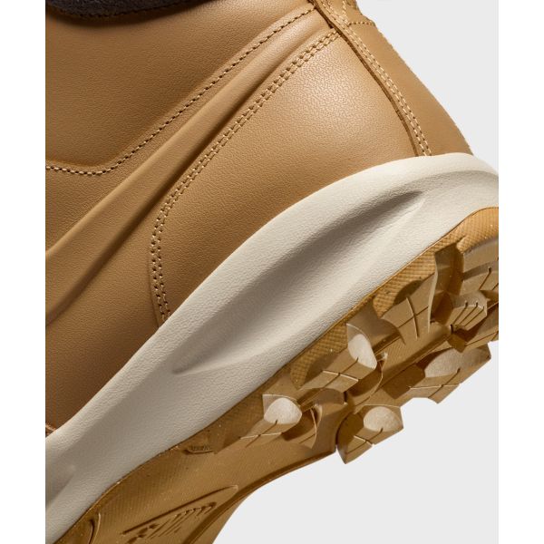 Nike Manoa Couro Palheiro Tênis Masculinos Castanho Veludo-Marrom Bétula HF7095-700