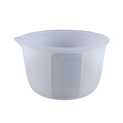 Silicone Resin Mixing & Pouring Cups 600ml Reusable Resin Measuring Cups Flexible Resin Mixing Cup Easy To Clean
