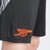 Adidas Arsenal Logo Printed Color Block Comfortable Soft Breathable Sports Shorts Men shorts Black IT6149