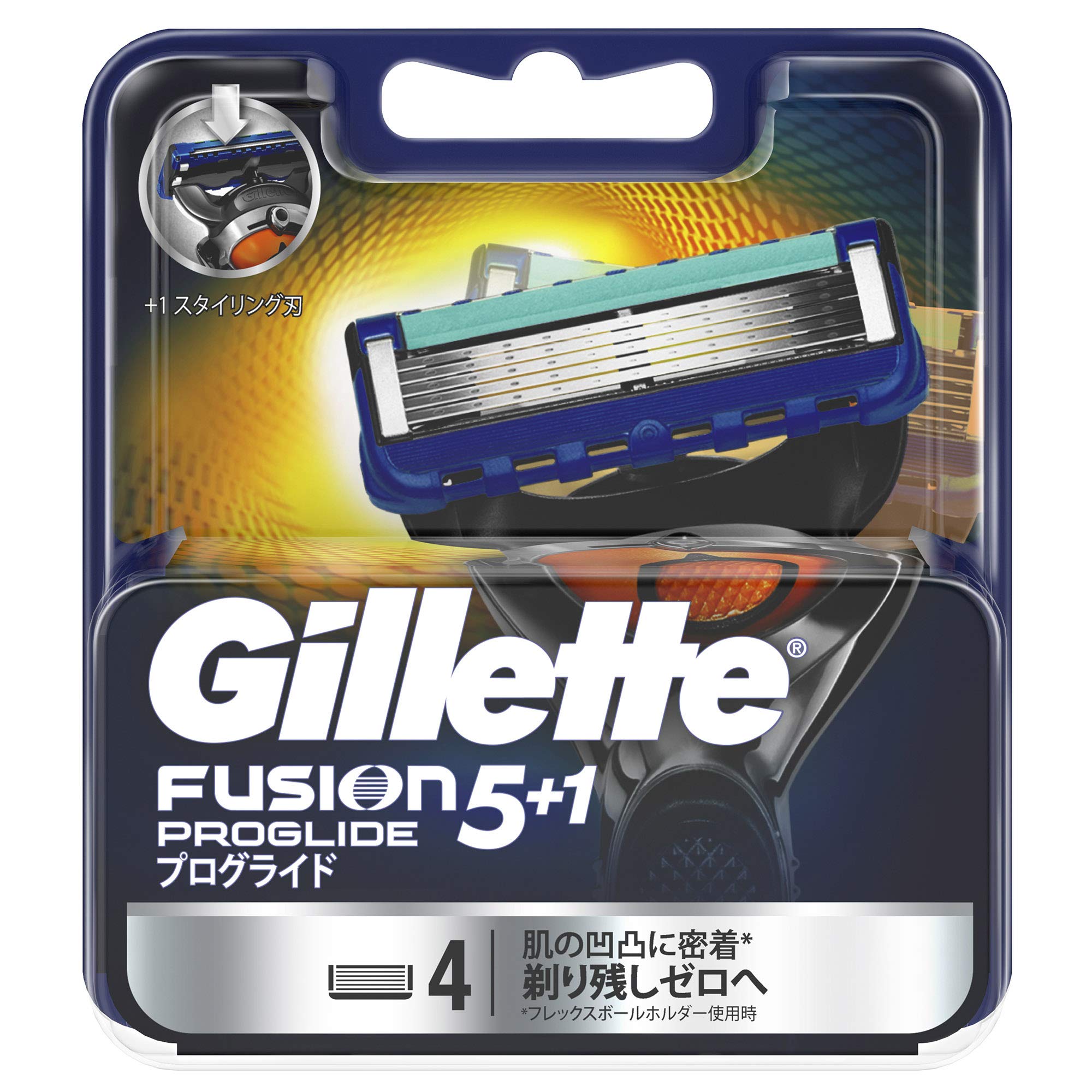 

Gillette Proglide Flex Ball Ручная бритва для бритья Single 4 Pieces Men, Item, (х 1)