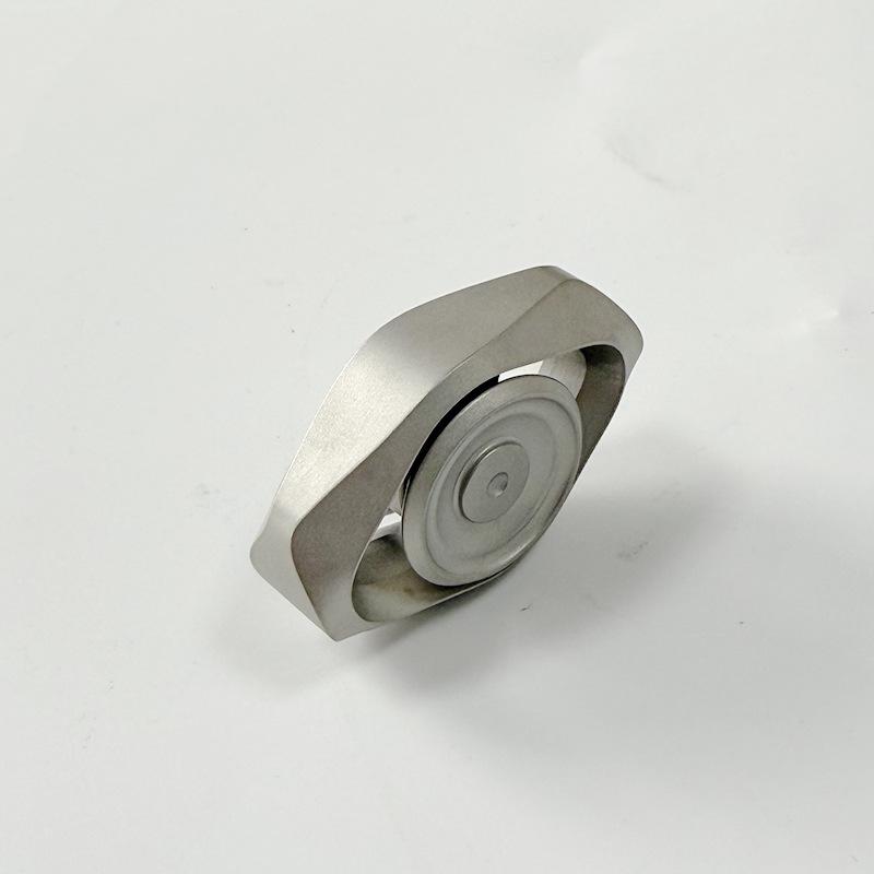 Steel Stainless Edc Fidget Spinner Best Spinning Top Tip Gyro Metal Relieve Stress Easing Toy Antistresse High-Quality Rotating