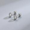 Neue Mode Herz Ohrstecker für Damen Hypoallergen Schraubverschluss Knorpel Helix Ohrring Mädchen Piercing Zubehör Schmuck Geschenke