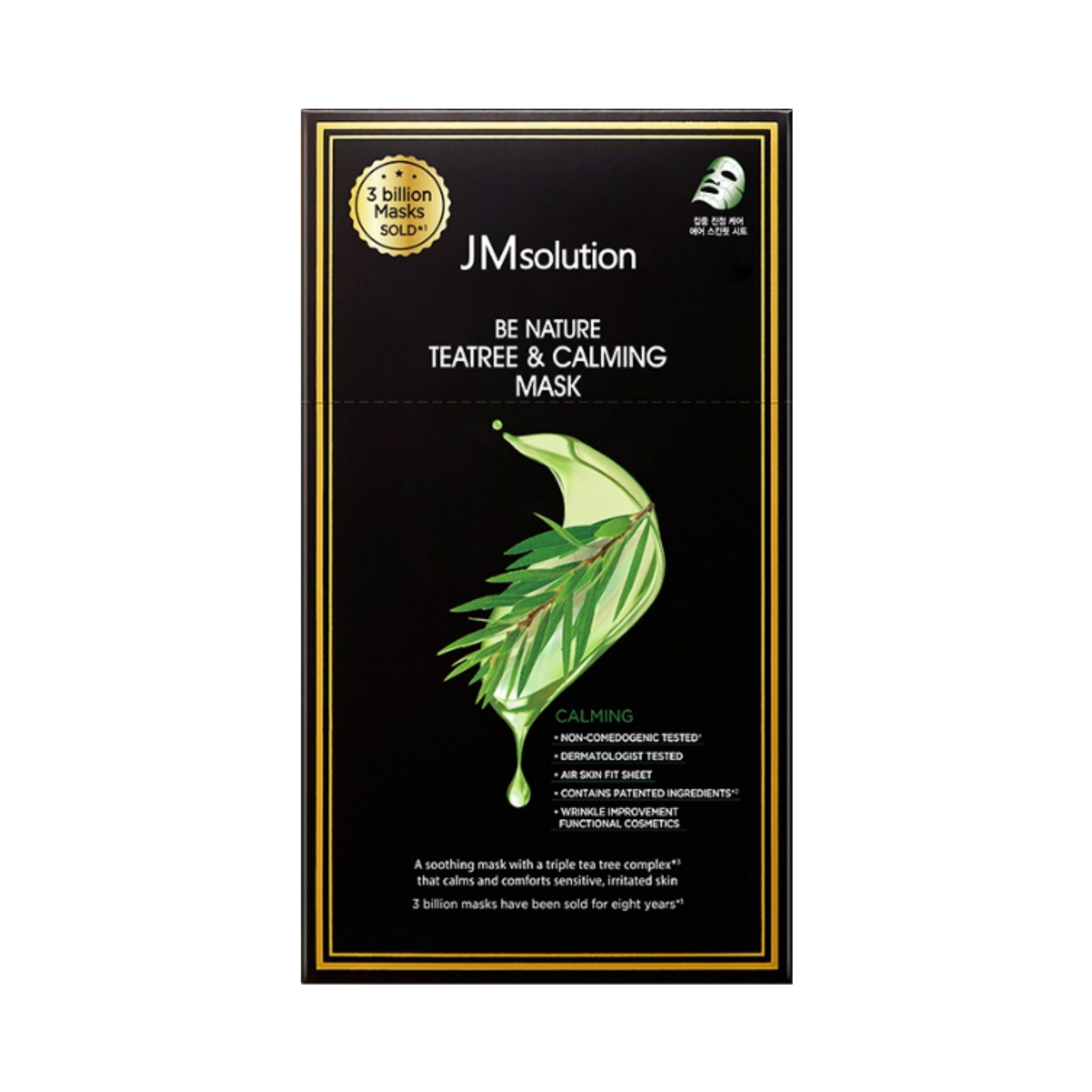 JMsolution Be Nature Teatree & Calming Mask 24ml x 10ea