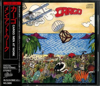 CD MEN AT WORK - Cargo 358P16 Epic 1983 Japan Rock Gebraucht