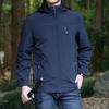 New Coat Men's Autumn Sports Top Youth Outdoor Hooded Windbreaker Jacket
