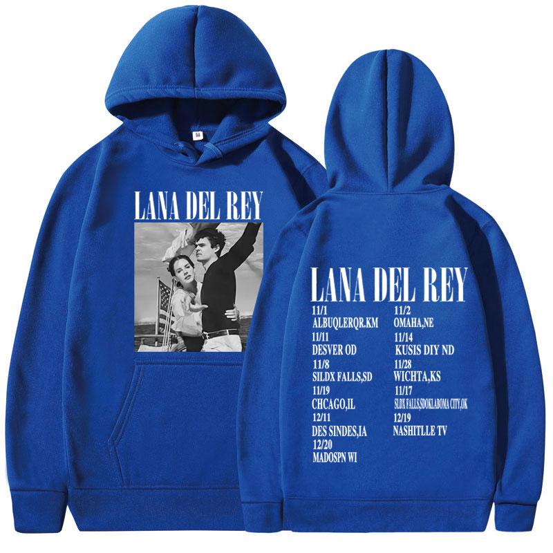 Lana Del Rey Ldr Zeil Grafische Hoodie Mannen Vrouwen Kleding Esthetische Sweater Mode Harajuku Oversized Hoodies Streetwear