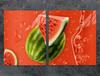 PLAQUE DE PROTECTION EN VERRE POUR PLAQUE DE CUISSON 85x52 PASTÈQUE